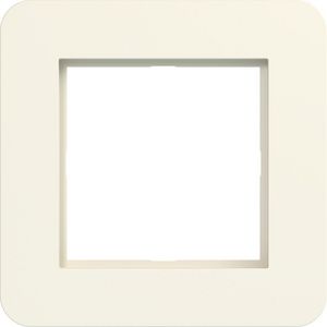 LED-afdekraam 1-voudig, C.8, shell, mat