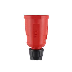 Koppelcontactstop geaard Hightech SCHUKO IP20 rood VVE=10