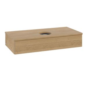 Wastafelonderkast Antao 1000x190x500mm Honey Oak K09011HN