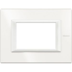 Afdekraam recht 3 modulen Axolute White