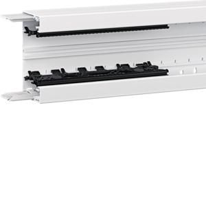 Lengte a 2m. Bodemprofiel BRN65 65x130mm pvc 2m verkeerswit