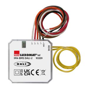 Drukknopinterface VZ transparant IP20 DALI-2 4Kanaal