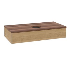 Wastafelonderkast Antao 1000x190x500mm Honey Oak K09052HN