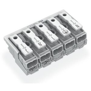 Kroonklem Drukknop extern z. PE-contact 294-4025 VVE=250