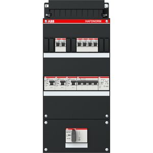 Groepenkast 6x achter 3x30mA HS+D+T 3-fasen 1SPF006907F1747