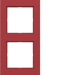 Afdekraam 2-voudig A.1 rood glanzend