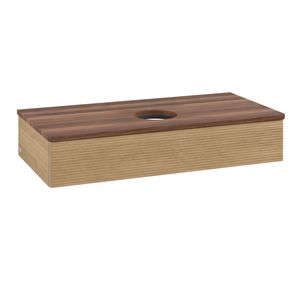 Wastafelonderkast Antao 1000x190x500mm Honey Oak K09112HN