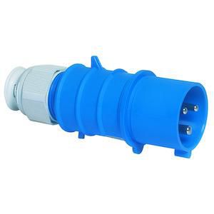 Steker 6h 16A 3P 230V IP44 QC MG Ni