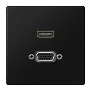 Afdekking zwart voor HDMI/VGA LS990