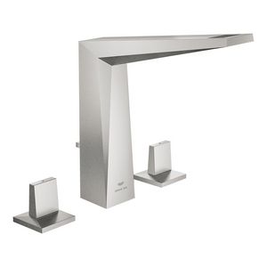 Allure brilliant 3-gats wastafelmengkraan hoog supersteel (rvs look) (Spa colors coll.)