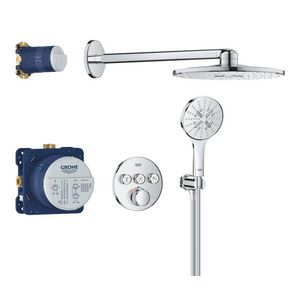 Grohtherm inbouw Smartcontrol Perfect inbouw Shower set (3 knops) met rainshower Smartactive 310 rond (prof)