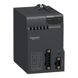 Voedingsmod Modicon X80 100-240Vac In/24Vdc/36W Uit Gehard