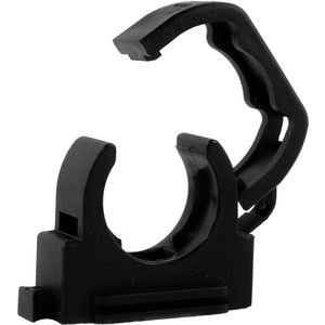 Clip / buisklem TACFLEX Ø10mm zwart