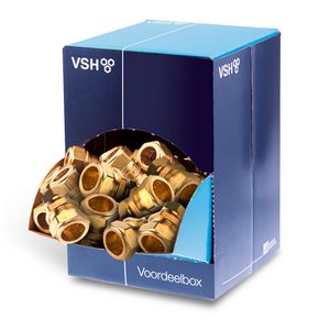 Doos a 20st. Knelsok verlopend Super 22x15mm SD1201 k/g