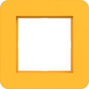 LED-afdekraam 1-voudig, C.8, saffron, mat