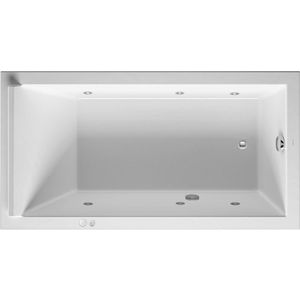 Whirlbad Starck 1700x900mm, wit, inbouw, SYSTEME JET
