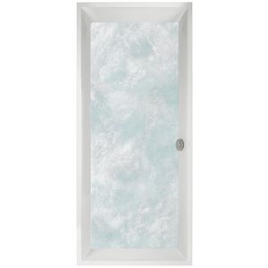 Bad 4-H Squaro m/ combipool-C 180x80cm A-wit pos.1