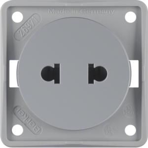 Wandcontactdoos EURO-AMERICAN STANDARD berker Integro grijs
