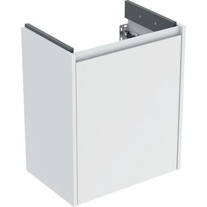 Onderkast voor wastafel 1 deur 50x60.5x33.7cm Breedte wastafel=55cm wit / gelakt zijdemat