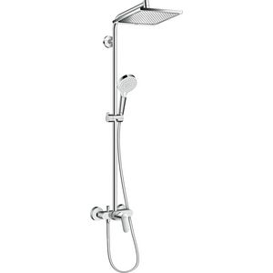 Crometta E 240 Showerpipe met 1-hendel mengkraan chroom