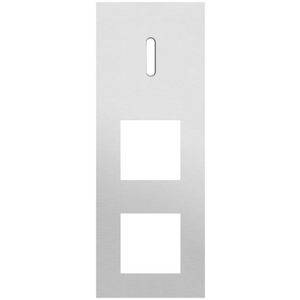 Afdekplaat 3-voud vertic. 71mm centerafst 155-56955