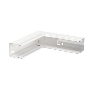 Binnenhoek 40x40mm /gelaagd puur wit