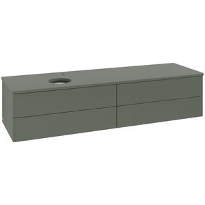 Wastafelonderkast Antao 1600x360x500mm L.Green Matt Lacquer L26050HL