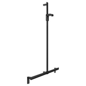 Douchegreep met douchestang 1000/1301mm zwart mat