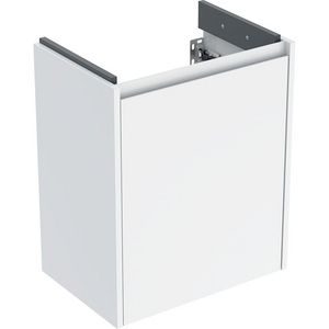 Onderkast voor wastafel 1 deur 50x60.5x33.7cm Breedte wastafel=55cm wit / gelakt zijdeglans