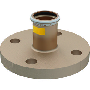 Flenskoppeling MAPRESS KOPER GAS (brons) PN10/16 28mm 1x pers