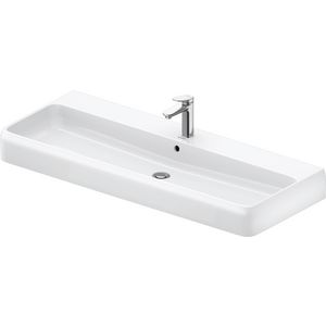 Qatego Wastafel Wit Hoogglans 1200mm 2382120000
