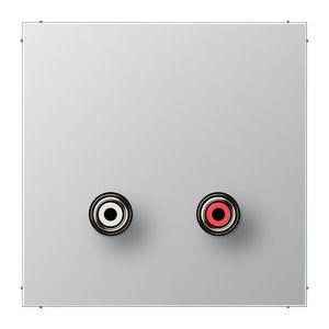 Afdekking aluminium voor Cinch Audio LS