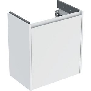 Onderkast voor wastafel 1 deur 55x60.3x33.7cm Breedte wastafel=60cm wit / gelakt zijdemat