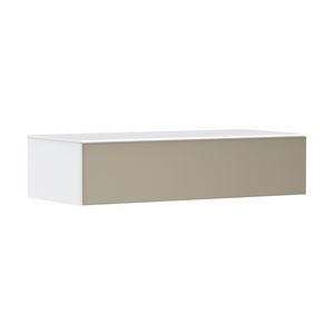 Badmeubel Xevolos E zitele MW 1180/550 1 lade afdekplaat Patterned Bronze