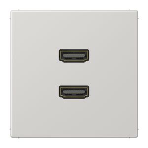Afdekking licht grijs voor 2xHDMI LS990