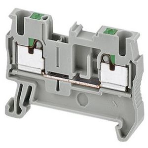 Doorvoer klemmenblok 2,5mm² 24A Enkel niveau Push-in VVE=50