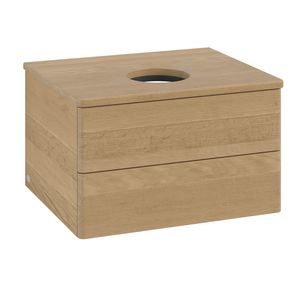 Wastafelonderkast Antao 600x360x500mm Honey Oak K18011HN