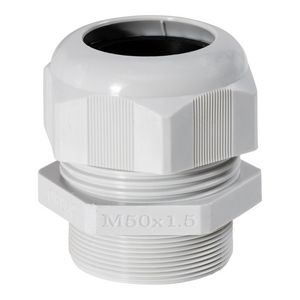 Wartel M50x1,5/30-38mm licht grijs