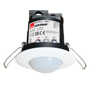 Aanwezigheidsmelder 2C 360gr. IB wit IP20 10m 2Kanaal