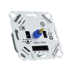 Universele leddimmer faseafsnijding tussen 5-600W