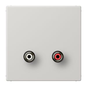 Afdekking licht grijs ijs v.Cinch Audio LS990