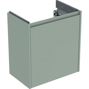 Onderkast voor wastafel 1 deur 55x60.3x33.7cm Breedte wastafel=60cm saliegroen / gelakt zijdemat
