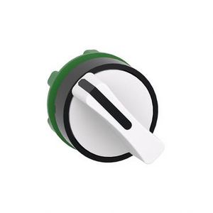Kop voor keuzeschakelaar 2 standen Ø22mm Wit Harmony XB5