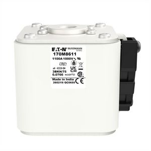 Zekering hoge snelheid 1100A AC 1000V 150kA 3 74x92x VVE=2