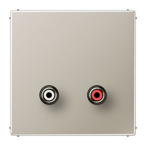 Afdekking edelstaal voor Cinch Audio LS