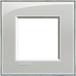 Afdekraam rechthoekig cold grey 2 mod. Livinglight
