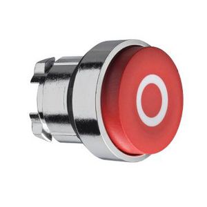 Drukknop Ø22mm Rood O