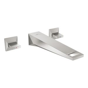 Allure brilliant 3-gats wastafelmengkraan 220mm supersteel (rvs look) (Spa colors coll.)