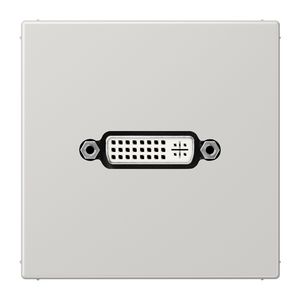 Afdekking licht grijs voor 1xDVI LS990