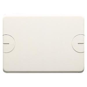 BLANCO PLAAT VOOR RECHTHOEKIGE INBOUWDOZEN-3 GANG-MET SC